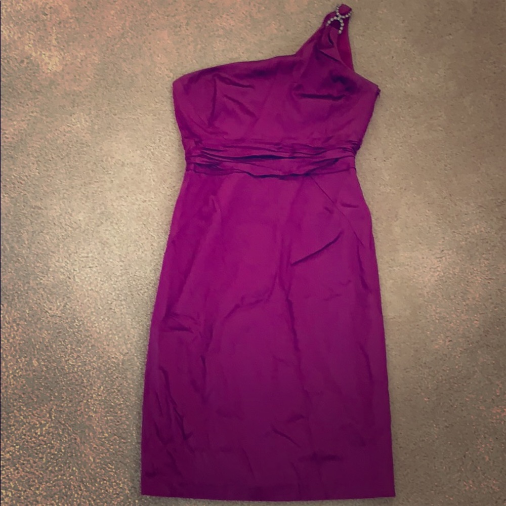 Jones New York One Shoulder Dress